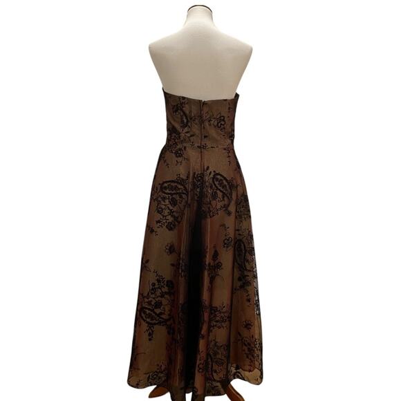 Vintage McClintock Formal Dress Medium Strapless Gown RARE Y2K does 50s Holiday - Picture 17 of 17